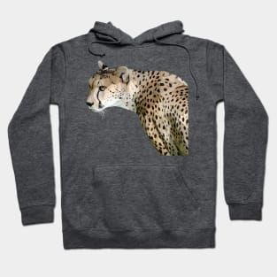 Low Poly Cheetah Hoodie